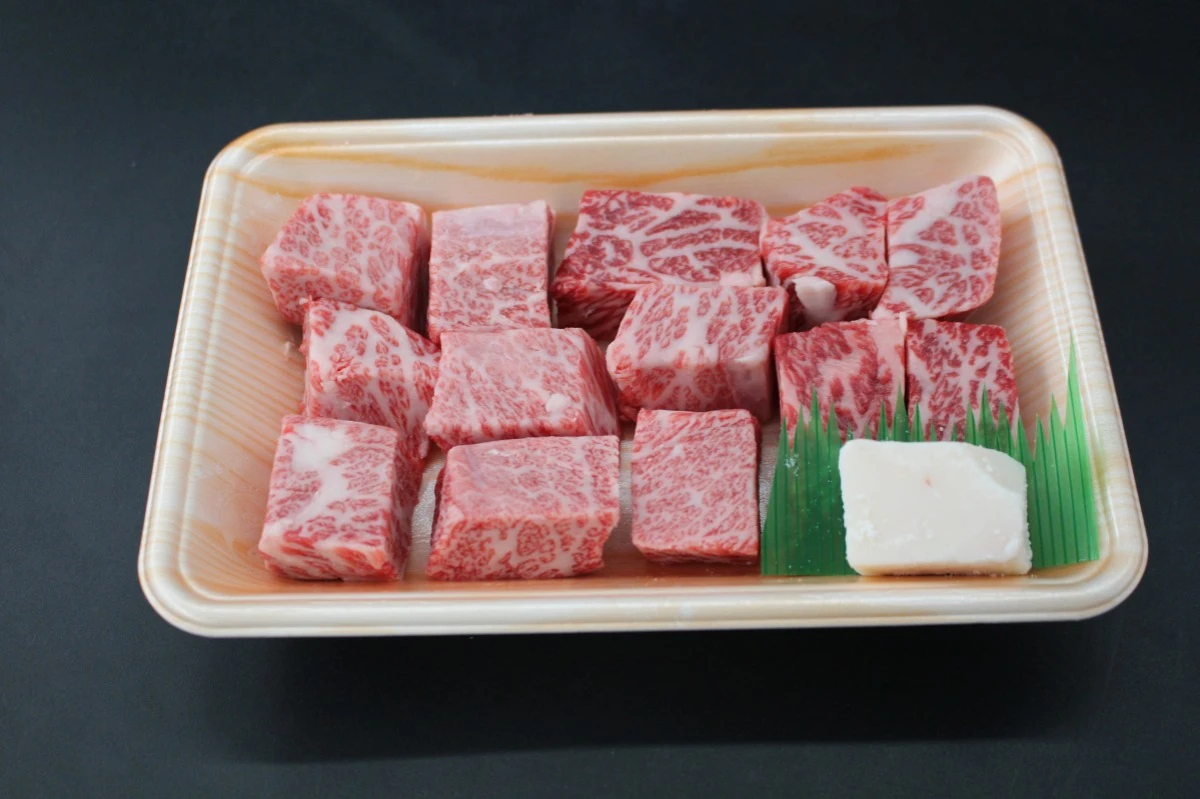 【数量限定】近江牛三角バラサイコロステーキ300g