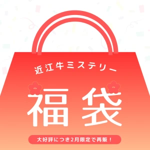 【大好評につき2月だけの特別再販】近江牛ミステリー福袋【2025年3月中にお届け】