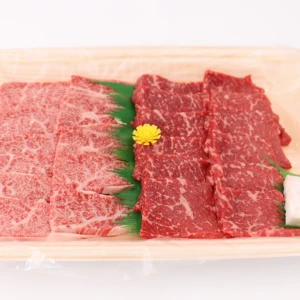 【ご家庭用】近江牛カルビ250g＆赤身250ｇ焼肉食べ比べセット計500g