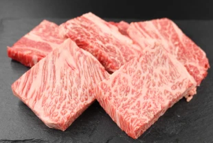 【再入荷】近江牛ミニステーキ500g【数量限定】