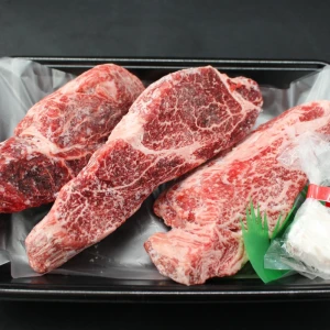 【現品限り】不揃い近江牛ヒレステーキ450g(150ｇ×3枚)