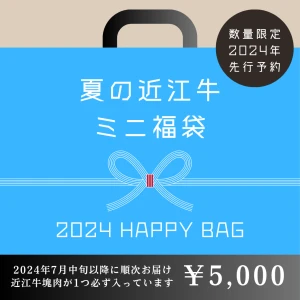 【完売しました】夏の近江牛ミニ福袋【2024年7月中旬以降お届け】