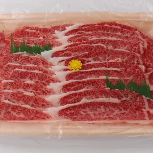 あまい脂のカルビスライス500ｇ【すき焼き・しゃぶしゃぶ】