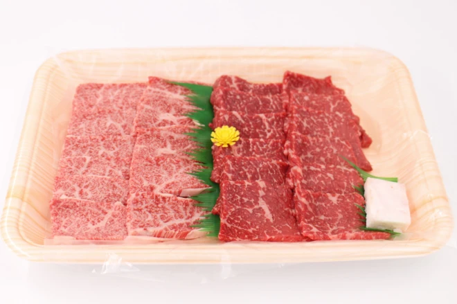 【近江牛焼肉】カルビ250g＆赤身250ｇ焼肉食べ比べセット計500g【新登場】