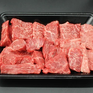 完売【現品限り】近江牛訳あり赤身ゴロゴロ端切れ肉500g【超お得】